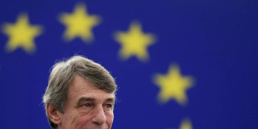 EU-Parlamentspräsident David Sassoli