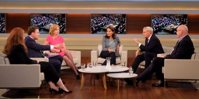 Eine Ausgabe der Talk-Sendung «Anne Will». Anne Will - Norbert Röttgen