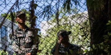 Chinesische Soldaten