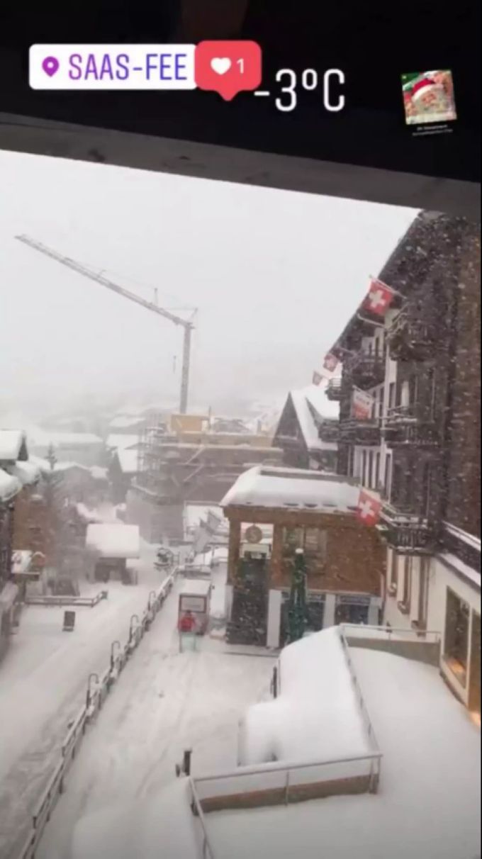 Bei vielen Touristen kommt gar Weihnachts-Stimmung auf. Saas-Fee