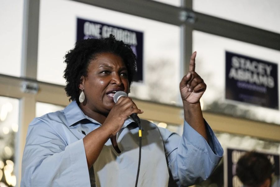 Die Demokratin Stacey Abrams warf ihrem Kontrahenten schon 2018 Wählerunterdrückung vor.