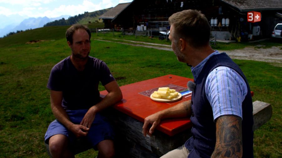 Bauer Heischi im Gespräch mit Marco Fritsche.