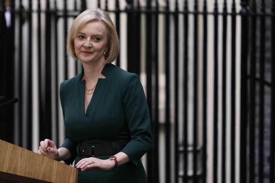 Liz Truss gab nach nur 44 Tagen ihren Rücktritt bekannt.