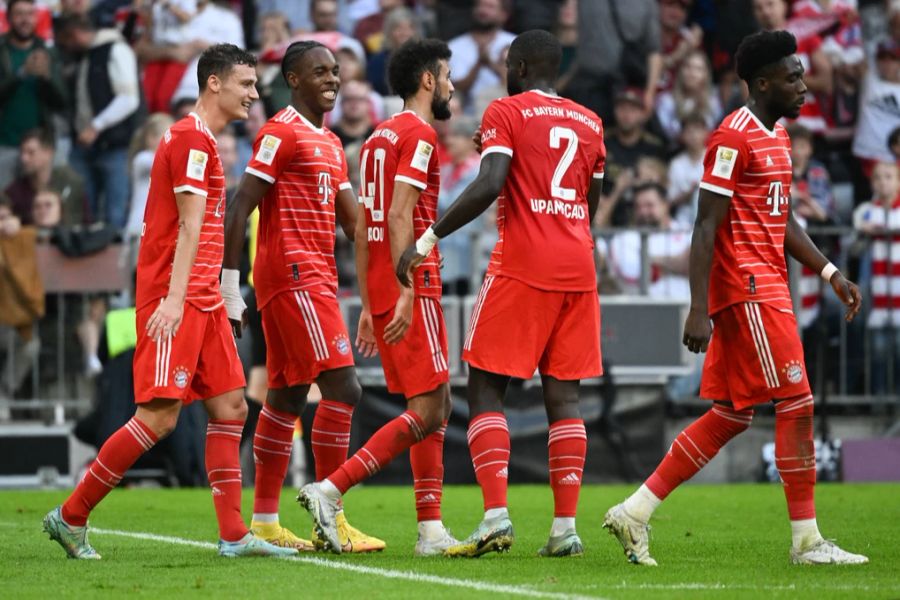 Auf dem zehnten Platz ist der FC Bayern München. 290 Millionen Franken kostet die teuerste Startelf des Rekordmeisters.