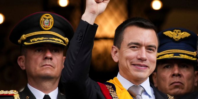 Erst 35 Jahre alt - Ecuadors neuer Präsident stellt Altersrekord auf