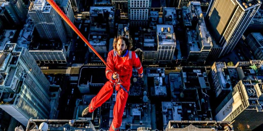 Jared Leto hängt am Empire State Building