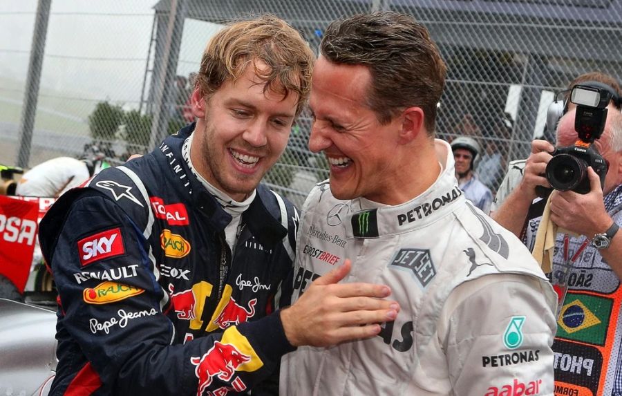 Sebastian Vettel Michael Schumacher