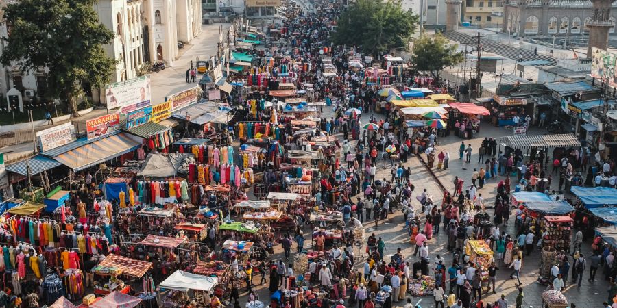 markt in indien