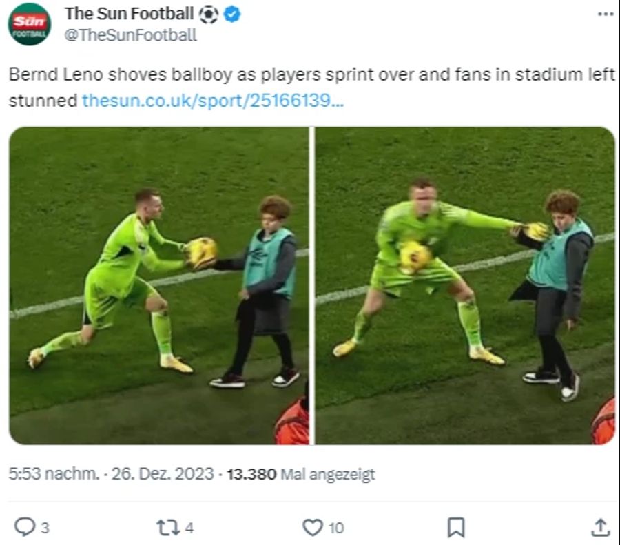 Die Szene sorgt für Wirbel.