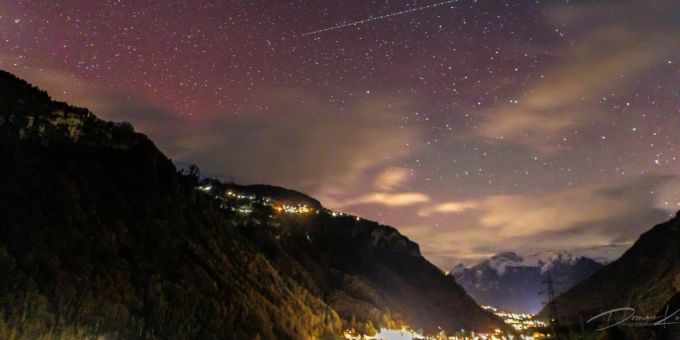 Die besten Bilder - Erneut Polarlichter über den Alpen zu beobachten