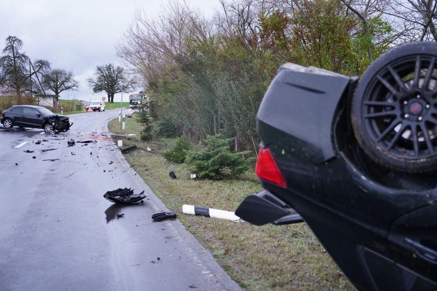 In Grüt ZH kam es zu einem Verkehrsunfall.