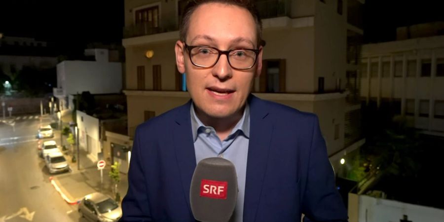 Jonas Bischoff berichtet für SRF aus Israel.