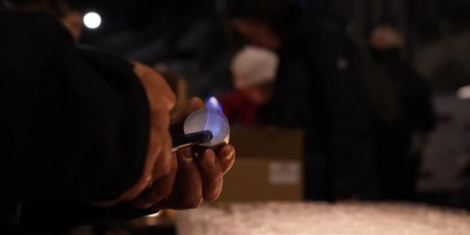 In Bern - Hunderte fordern einen Waffenstillstand im Nahostkonflikt
