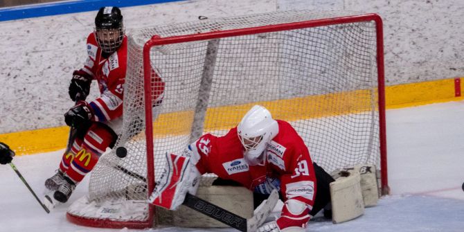 EHC Kreuzlingen-Konstanz gegen EV Dielsdorf-Niederhasli