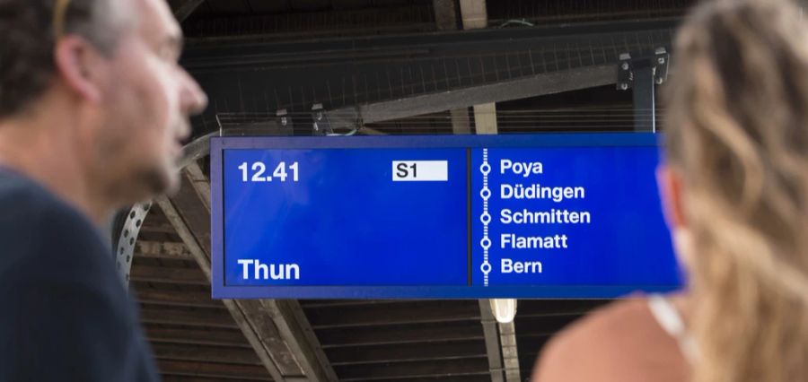 Nun wurde die Auslastungsanzeige wieder abgeschafft.