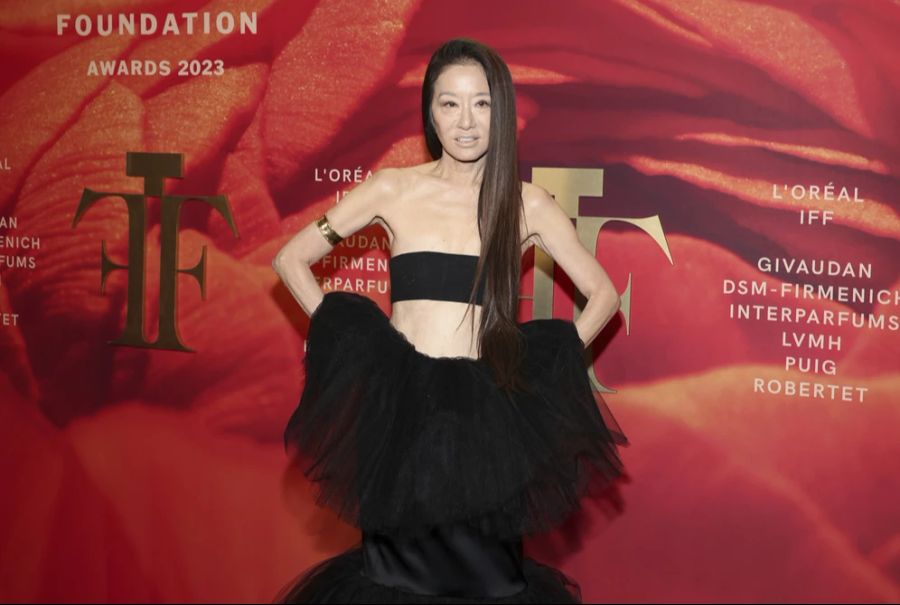 Die Modeschöpferin Vera Wang.