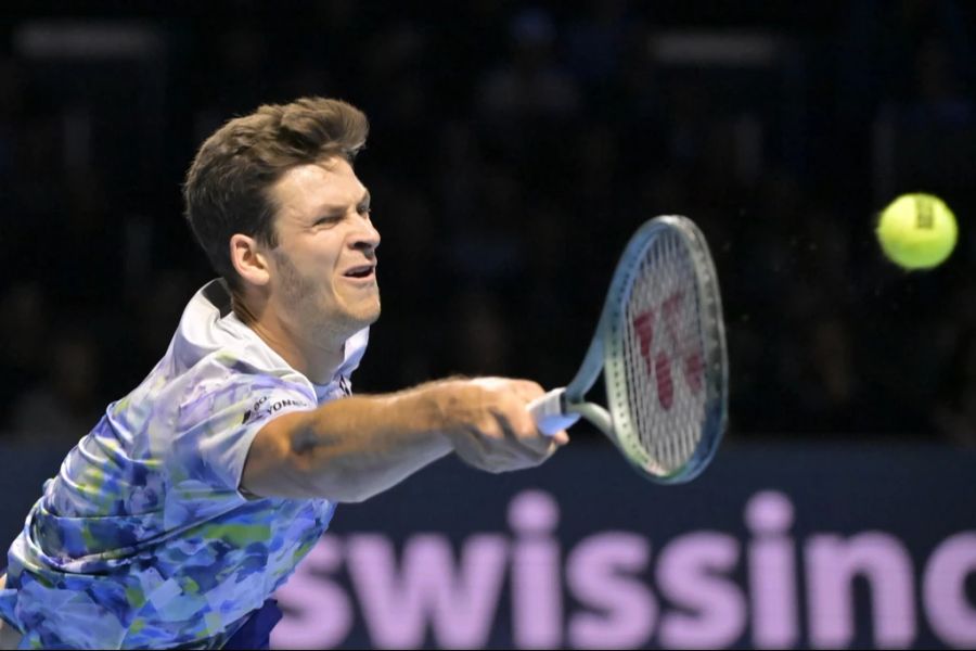 Hubert Hurkacz Swiss Indoors.