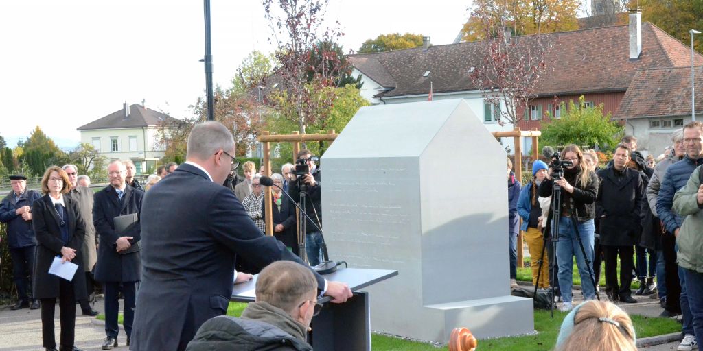 Im Kanton Thurgau wird ein «Zeichen der Erinnerung» eingeweiht