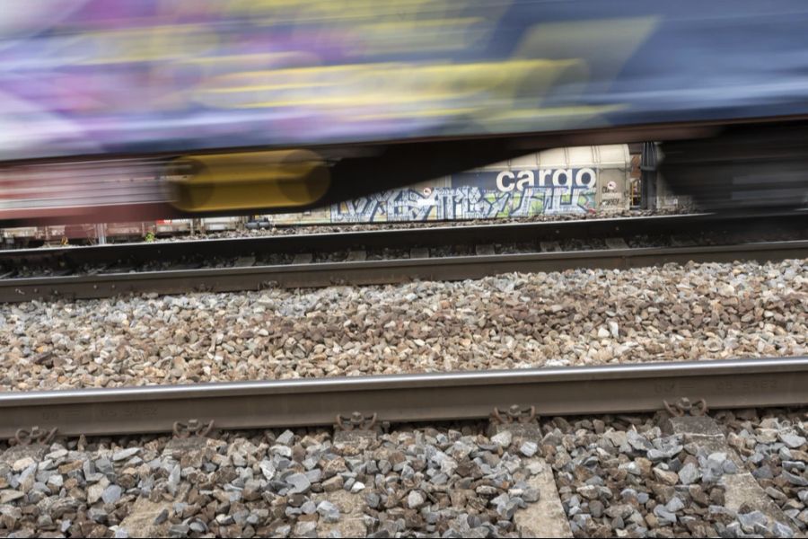 20 Kilometer vor Lugano verliessen die beiden den Güterzug. (Archiv)