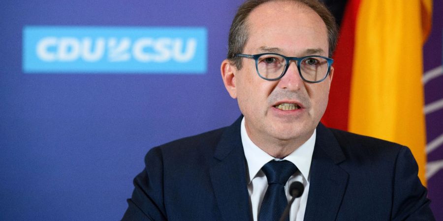 «Wer gegen Israel hetzt, soll mit mindestens sechs Monaten Haft rechnen müssen»: Alexander Dobrindt.