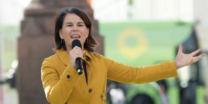 Grünen-Kanzlerkandidatin Annalena Baerbock Grünen-Kanzlerkandidatin Annalena Baerbock