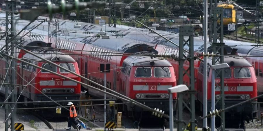 Die Bahn wird von der GDL bestreikt