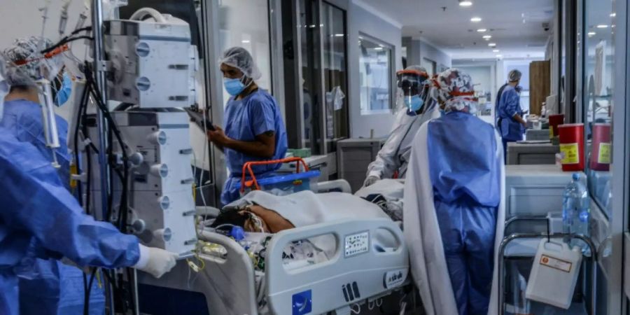 Versorgung von Covid-19-Patienten in Bogotá