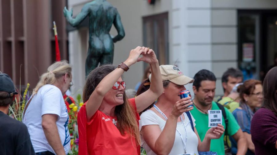 Rund 40 Personen sind nach Aarau gepilgert.