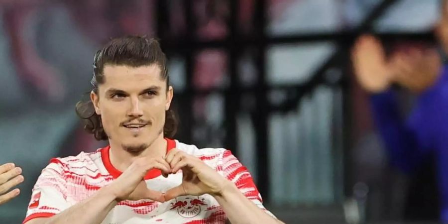 Marcel Sabitzer wechselt zum FC Bayern. Foto: Jan Woitas/dpa-Pool/dpa