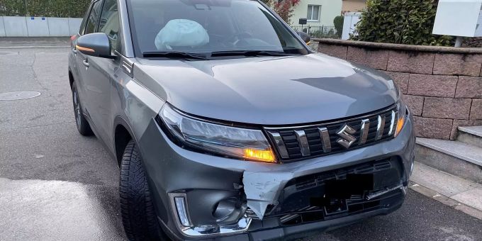 Personen wurden keine verletzt. Unfall
