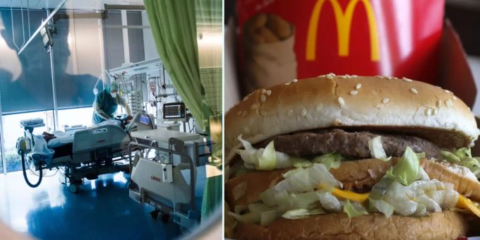 Blauer Brief! - Arzt geht zu McDonalds und verpasst Herzstillstand