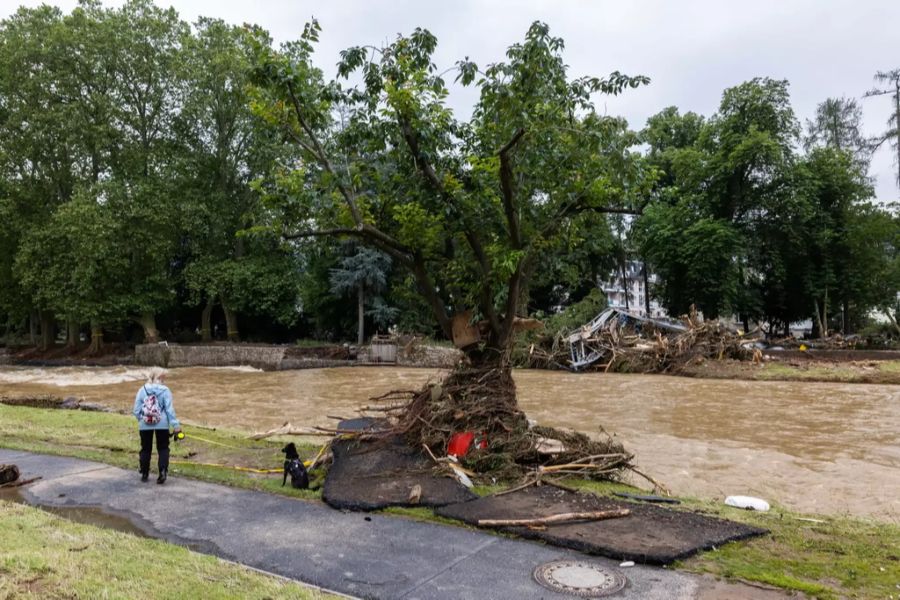 Hochwasser hat im deutschen Bundesland für grosse Schäden gesorgt.