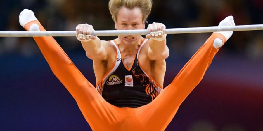 Epke Zonderland holte zum dritten Mal Gold bei einer EM. Foto: Nikku/XinHua