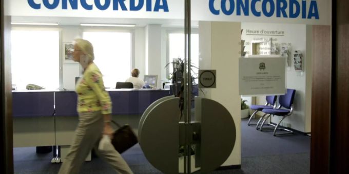 Die Krankenkasse Concordia. (Archivbild) Concordia