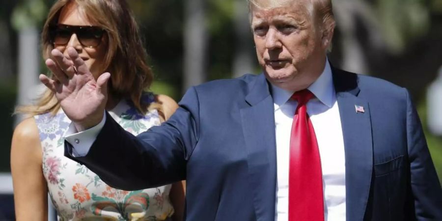 Donald Trump weigert sich, seine Steuerunterlagen offenzulegen. Foto: Pablo Martinez Monsivais/AP