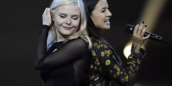 Auf welchem Platz landet das Duo S!sters aus Deutschland? Foto: Sebastian Scheiner/AP Auf welchem Platz landet das Duo S!sters aus Deutschland? Foto: Sebastian Scheiner/AP