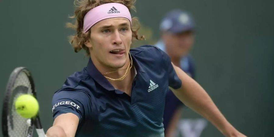 Nach dem Sieg über den Kanadier Felix Auger-Aliassime steht Alexander Zverev in Monte Carlo im Achtelfinale. Foto: Mark J. Terrill/AP/dpa