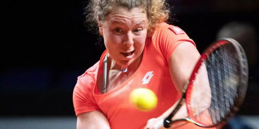 Anna-Lena Friedsam hat beim WTA-Turnier in Nürnberg das Achtelfinale erreicht. Foto: Marijan Murat