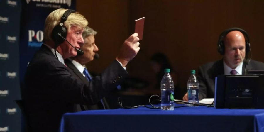 Der Republikaner Bill Weld (l.)