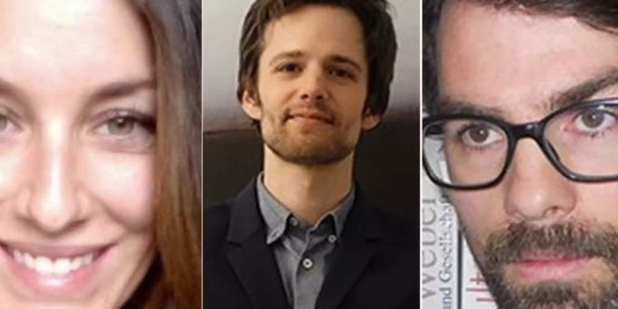 Träger der SAGW-Nachwuchspreise für herausragende wissenschaftliche Aufsätze (v.l.): Aniko Fehr, Pierre Pénet, Juri Auderset. (Bild z.V.g.) Träger der SAGW-Nachwuchspreise für herausragende wissenschaftliche Aufsätze (v.l.): Aniko Fehr, Pierre Pénet, Juri Auderset. (Bild z.V.g.)