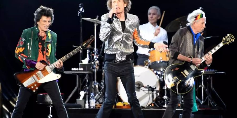 The Rolling Stones müssen wegen einer Erkrankung von Frontmann Mick Jagger ihre Nordamerika-Tournee verschieben. Foto: Carsten Rehder