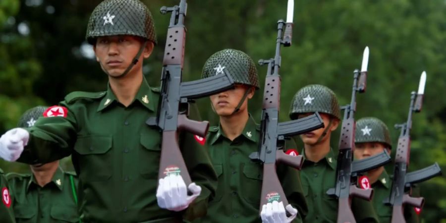 Soldaten in Myanmar