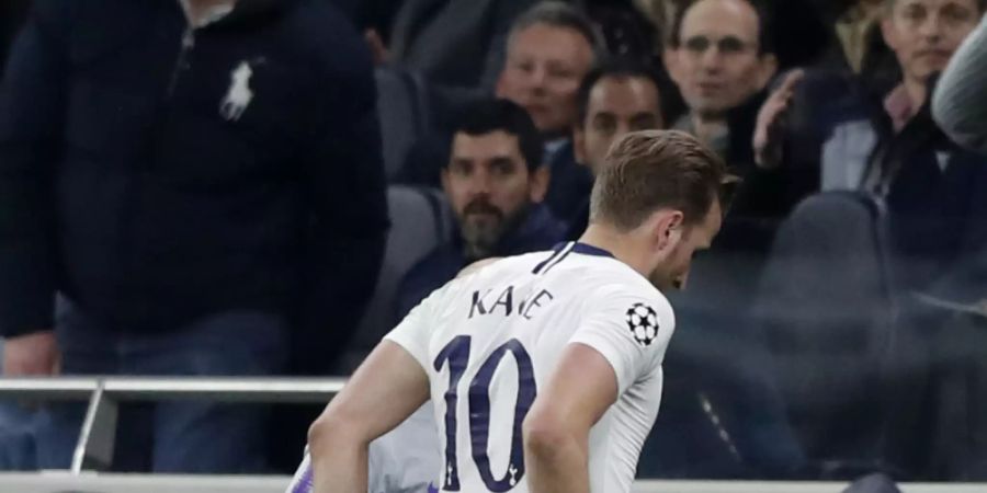 Harry Kane musste das Spielfeld verletzt verlassen