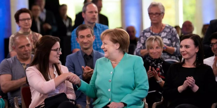 Merkel in Schwedt