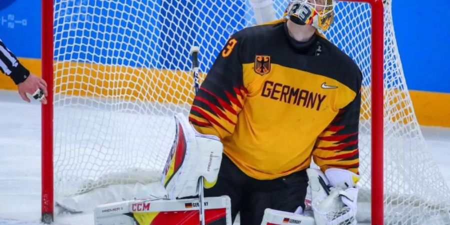 Danny aus den Birken wird bei der WM nicht im DEB-Tor stehen. Foto: Michael Kappeler
