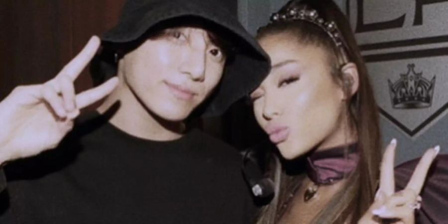 Ariana Grande Jungkook insta