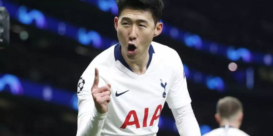 Soll bei den Spurs für die nötigen Tore zum Einzug ins Finale der Champions League sorgen: Heung-Min Son. Foto: Matthew Impey/XinHua