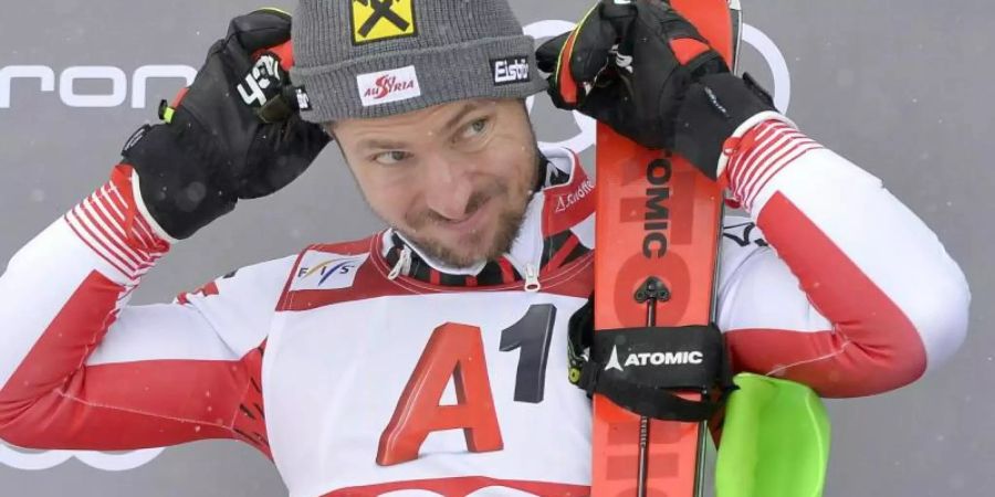 Angeschlagen in Are: Ski-Ass Marcel Hirscher. Foto: Herbert Neubauer/APA