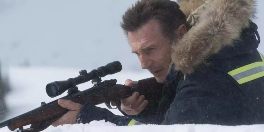 In «Hard Powder» wandelt sich der Vater und Ehemann Nels Coxman (Liam Neeson) zu einem Racheengel eisigster Art. Foto: -/Studiocanal GmbH