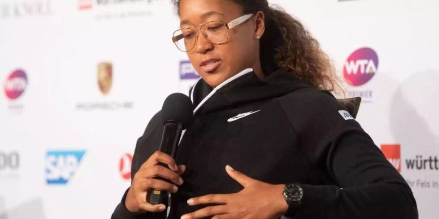 Naomi Osaka leidet an einer Bauchmuskelverletzung. Foto: Marijan Murat